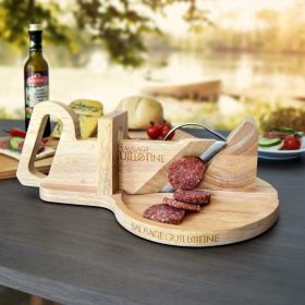 Kolbász szeletelő guillotine