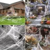 XXL Halloween dekoráció óriás pók és pókháló