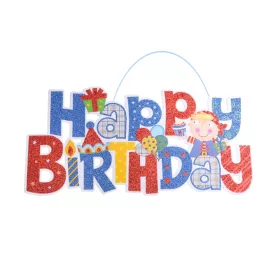 Happy Birthday transzparens fiús