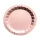 Rosegold fényes party papír tányér 23cm 6db-os