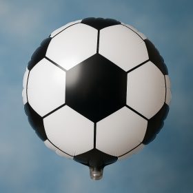 Focilabda alakú fólia lufi 45cm