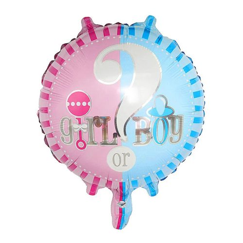 Boy or Girl Gender party fólia lufi 45cm