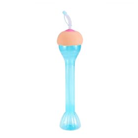 Óriás cicis kulacs legénybúcsúra kék 40cm