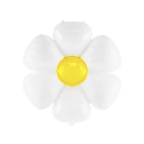 Margaréta virág fólia lufi 50cm