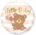 Hello Baby macis-lufis babaszületés fólia lufi 45cm