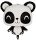 Panda fólia lufi 72cm
