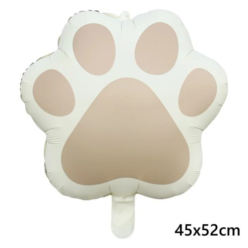 Kutya tappancs fólia lufi 45x52cm
