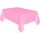 Rózsaszín Műanyag Parti Asztalterítő - 137 cm x 274 cm