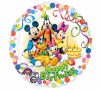 Mickey és Minnie szülinapi fólia lufi 43 cm