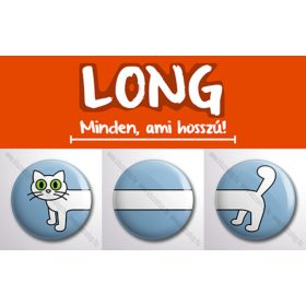 Longcat kitűző szett