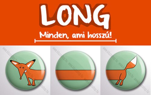 Longfox kitűző szett