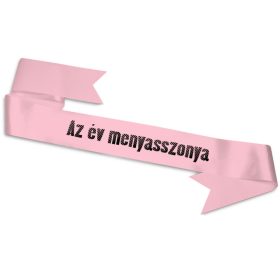 Az év menyasszonya vállszalag