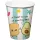 Kawaii Szülinapi Papír Parti Pohár - 250 ml, 8 db-os