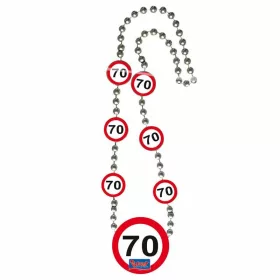   70-es Számos Sebességkorlátozó Szülinapi Parti Nyaklánc
