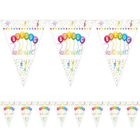 Boldog Szülinapot! Streamers Parti Zászlófüzér 5m