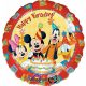 18 inch-es Mickey & Friends Happy Birthday - Miki egeres Szülinapi Fólia Lufi