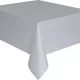 Silver Műanyag Parti Asztalterítő - 137 cm x 274 cm