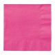 Hot Pink Papír Parti Szalvéta - 33 cm x 33 cm, 20 db-os