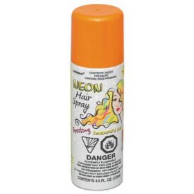 Hajspray neon narancs