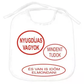   Nyugdíjas vagyok. Mindent tudok. És van időm elmondani! Vicces partedli