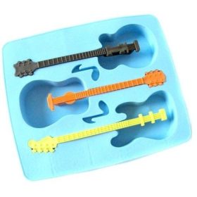 Gitár jégkocka készítő