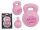 Kettlebell formájú stresszlabda PINK