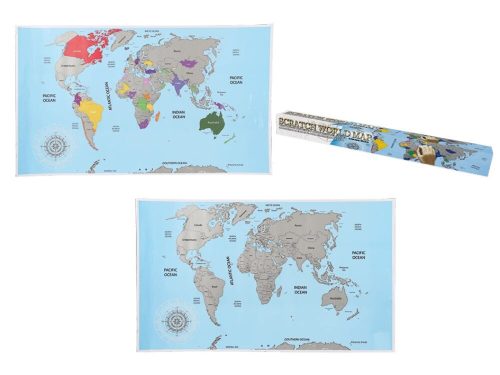 Kaparós világtérkép angol nyelvű
