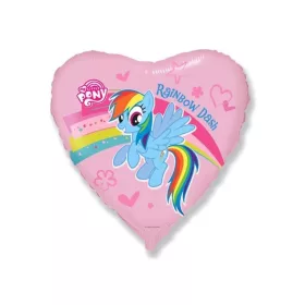 Én kicsi pónim Rainbow fólia lufi 45 cm