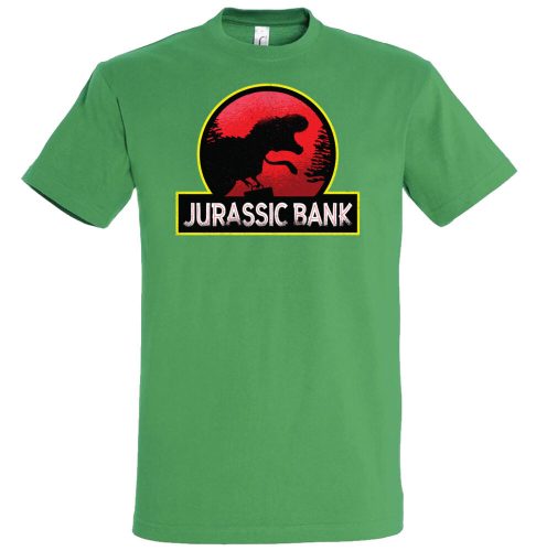 Jurassic Bank póló több színben
