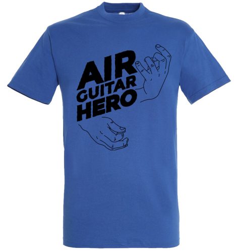 Air Guitar Hero póló több színben