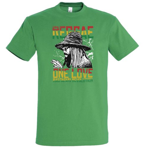 Reggae Rastafari póló több színben