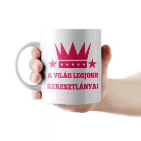 A Világ legjobb keresztlánya bögre
