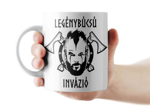 Vikingek legénybúcsú bögre