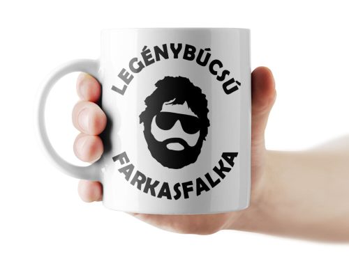 Farkasfalka legénybúcsú bögre