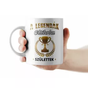 A legendák októberben születtek II. bögre
