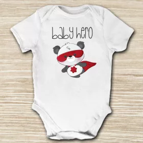 Baby Hero pandás baba body