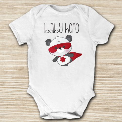 Baby Hero pandás baba body