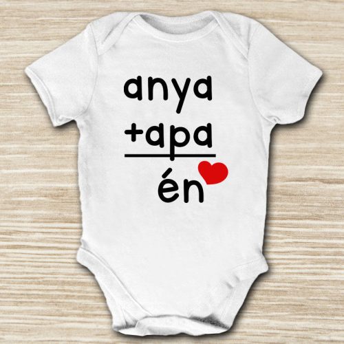 Anya+apa=én baba body