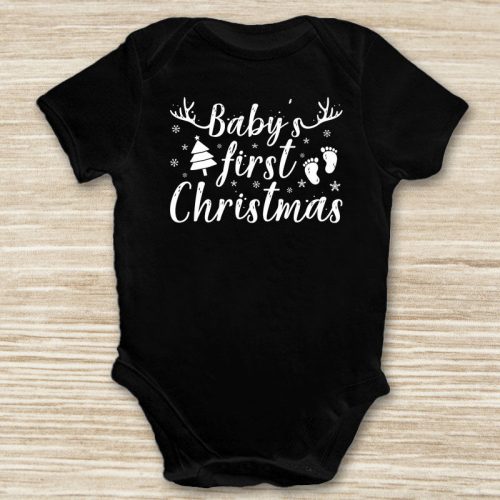 Baby First Christmas karácsonyi baba body 