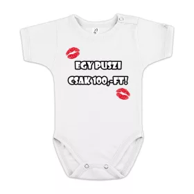 Egy puszi 100Ft baba body
