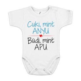 Cuki, mint anyu. Büdi, mint apu baba body