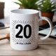 20 ... és kicsi a pöcsöm születésnapi bögre