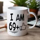 I am 69+1 like bögre 70. születésnapra