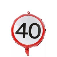 40-es számos fólia lufik