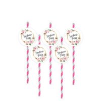 Lánybúcsú szívószál