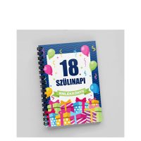 Szülinapi emlékkönyv felnőtteknek