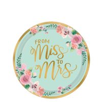 Lánybúcsú tányér