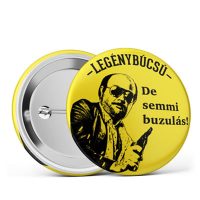 Legénybúcsú kitűző