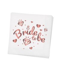 Lánybúcsú szalvéta