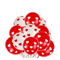 Szerelmes, szíves gumi lufik Valentin-napra